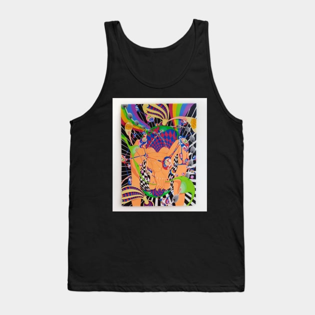 Ilustration girls Tank Top by Mordelart